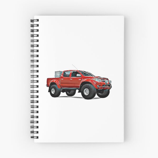 Item preview, Hilux Explorer Truck Cartoon designed and sold by Auto-Prints.