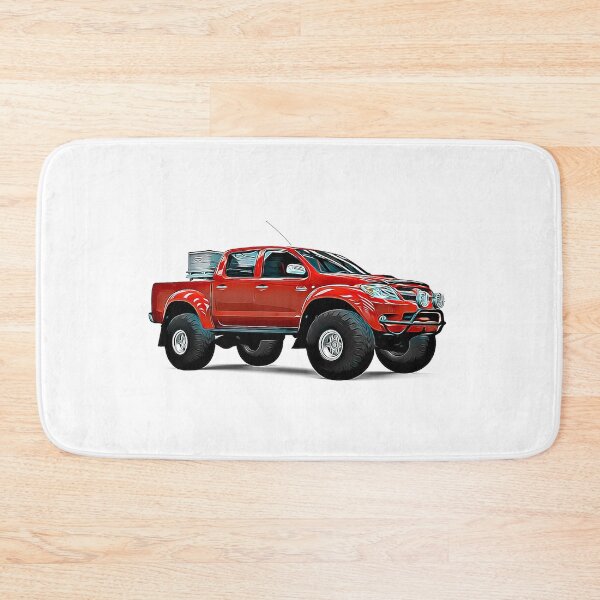 Item preview, Hilux Explorer Truck Cartoon designed and sold by Auto-Prints.