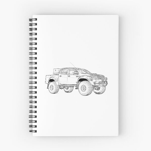 Item preview, Hilux Explorer Truck Wireframe designed and sold by Auto-Prints.