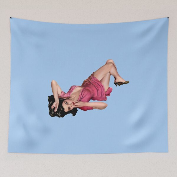 Item preview, Girl Laying Down / Sexy Pinup / Retro Classic Vintage designed and sold by Isdinval.