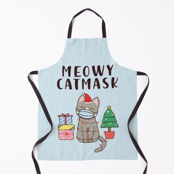 Item preview, Meowy Catmask Cute Christmas 2020 Cat designed and sold by CrystalCrush.