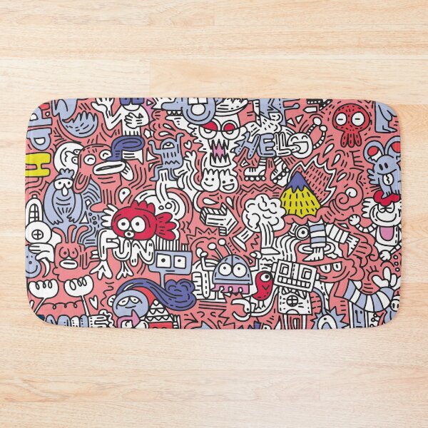 Item preview, Hand drawn awesome world designed and sold by UrbanAcid.