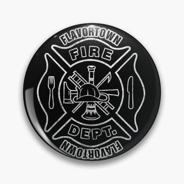 Item preview, Flavortown Fire Department Apron Pinny Guy Fieri designed and sold by art-from-earth.