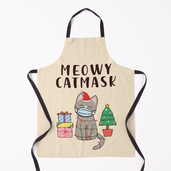 Item preview, Meowy Catmask Cute Christmas 2020 Cat designed and sold by CrystalCrush.