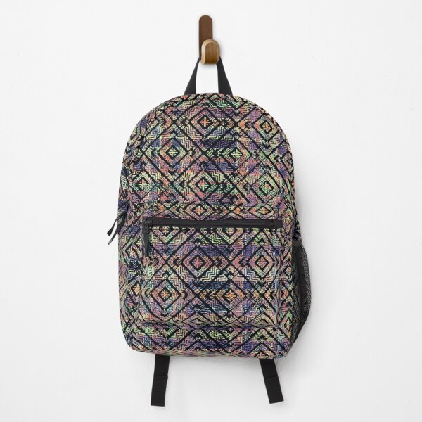 Item preview, Multicolored Ethnic Check Seamless Pattern designed and sold by DFLC Prints.