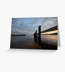 Dock Of The Bay Greeting Card