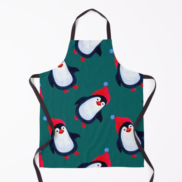 Item preview, Winter and Christmas pattern with pinguin. designed and sold by Elena Tomilova.
