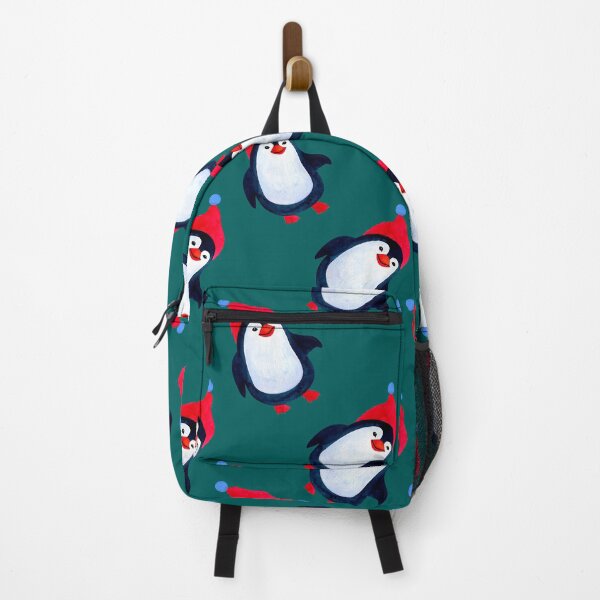 Item preview, Winter and Christmas pattern with pinguin. designed and sold by Elena Tomilova.