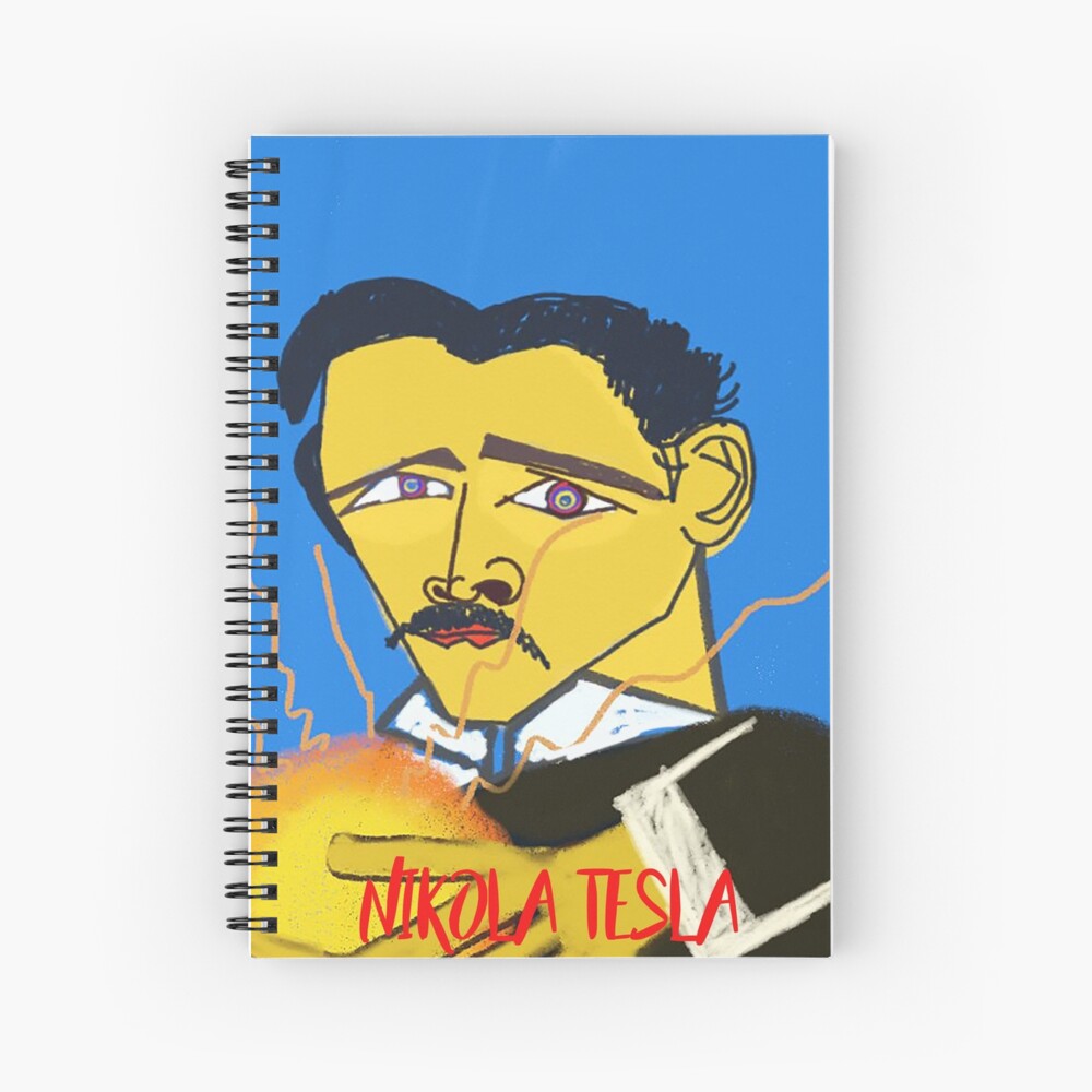 nikola tesla portrait modern art  Backpack