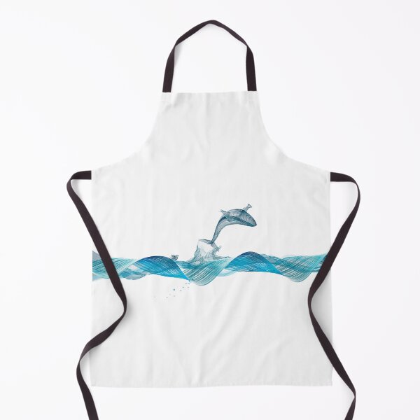 Item preview, whale dance in water design designed and sold by 42youbest.