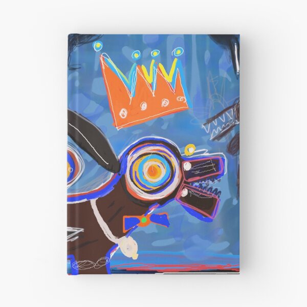 Item preview, Man On a Dog abstract painting  designed and sold by KARTICK DUTTA.
