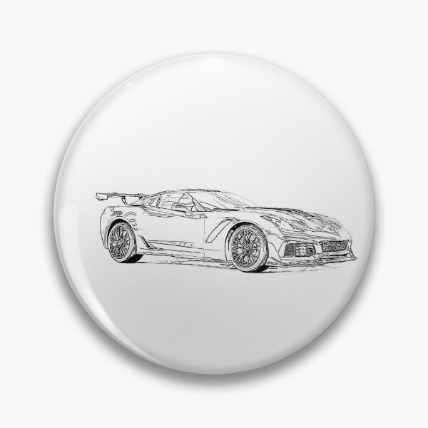 Item preview, Corvette ZL1 Wireframe designed and sold by Auto-Prints.