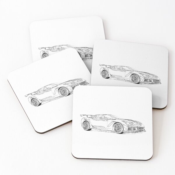 Item preview, Corvette ZL1 Wireframe designed and sold by Auto-Prints.