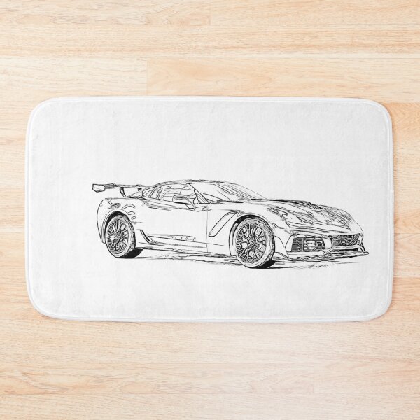 Item preview, Corvette ZL1 Wireframe designed and sold by Auto-Prints.