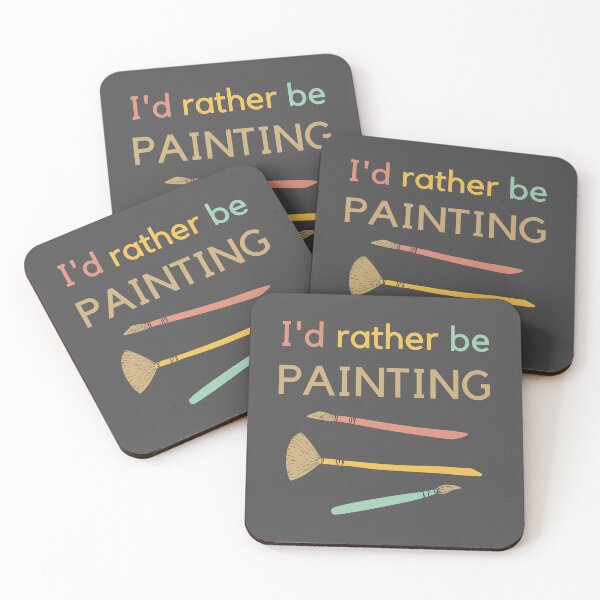 Item preview, I'd rather be Painting designed and sold by ArtStore20.