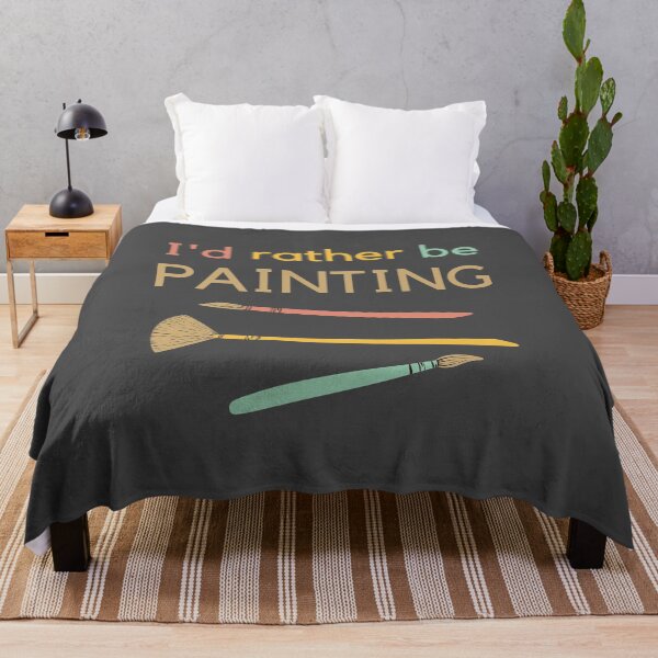 Item preview, I'd rather be Painting designed and sold by ArtStore20.