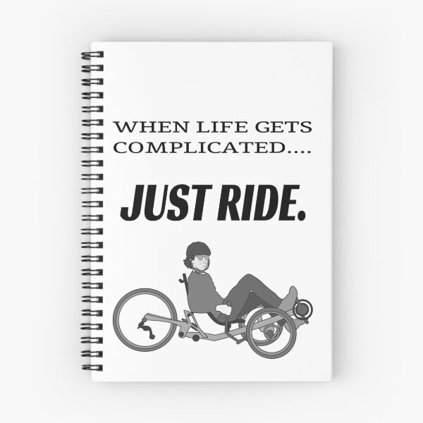 Item preview, JUST RIDE. (optimised for light background) designed and sold by Koen1982.