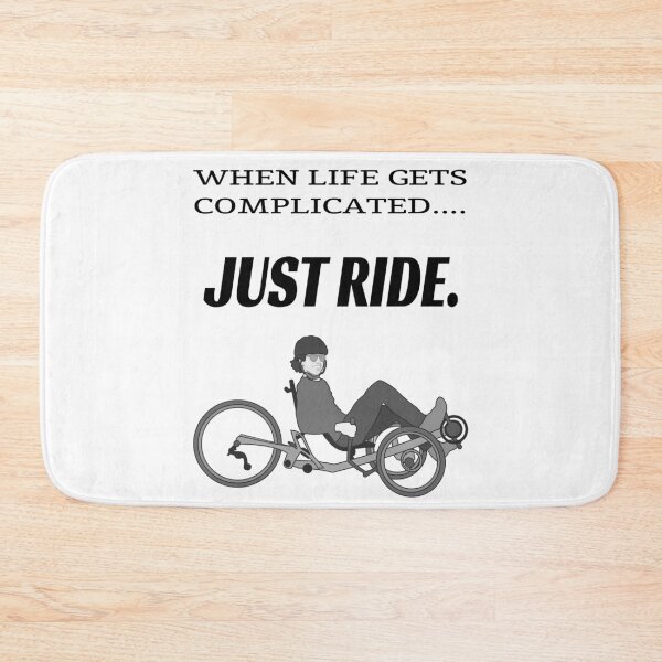 Item preview, JUST RIDE. (optimised for light background) designed and sold by Koen1982.