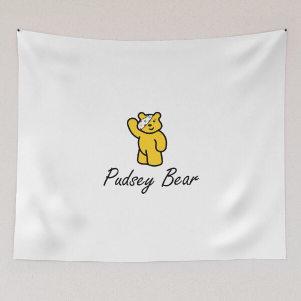 Item preview, Pudsey Bear - Children in Need - Made In Pudsey -Pudsey Bear -Pudsey Super Hero Gift designed and sold by GoldenDov.