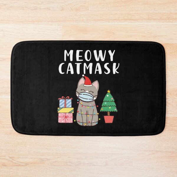 Item preview, Meowy Catmask Cute Christmas 2020 Cat designed and sold by CrystalCrush.