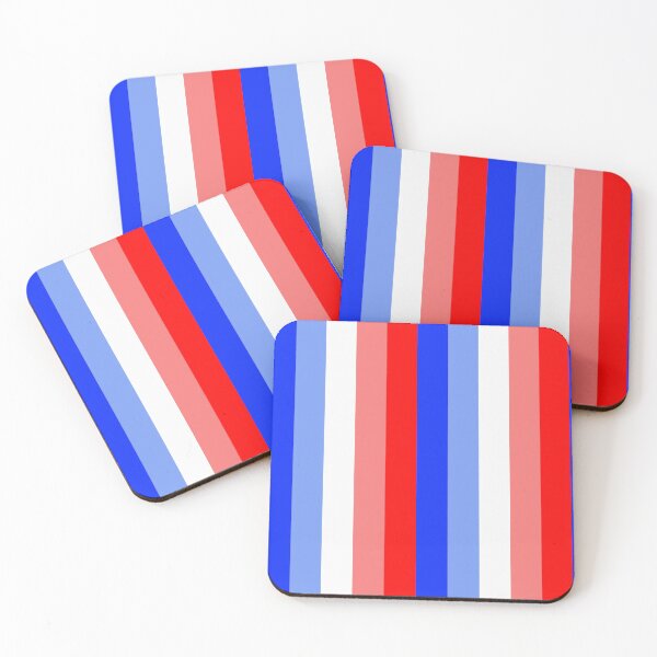 Item preview, Red Blue Imagination combination Color Pattern  designed and sold by Wahbastore.