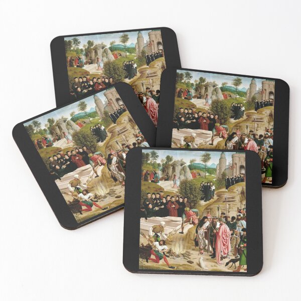 Item preview, Legend of the Relics of St. John the Baptist - Geertgen Tot Sint Jans - c1484 designed and sold by CrankyOldDude.