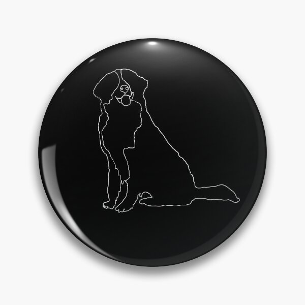 Item preview, Bernese mountain dog line art designed and sold by OkeyDoggie.