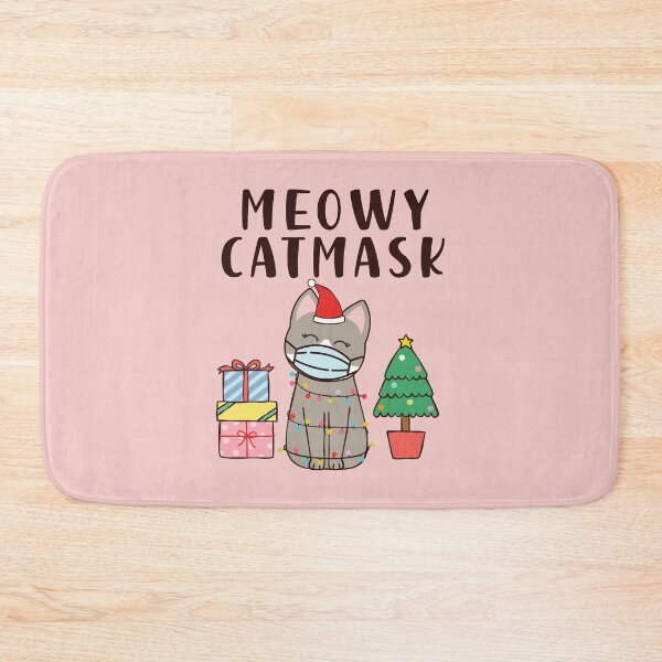 Item preview, Meowy Catmask Cute Christmas 2020 Cat designed and sold by CrystalCrush.