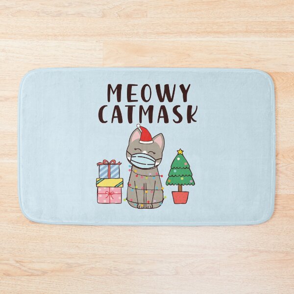 Item preview, Meowy Catmask Cute Christmas 2020 Cat designed and sold by CrystalCrush.