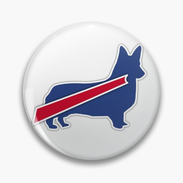 Item preview, Buffalo Bills Corgi designed and sold by samicappola.