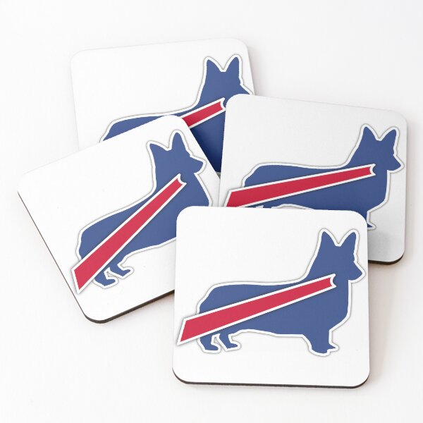 Item preview, Buffalo Bills Corgi designed and sold by samicappola.