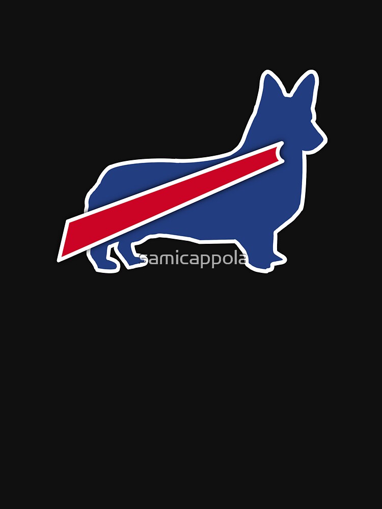 Buffalo Bills Corgi Essential T-Shirt for Sale by samicappola