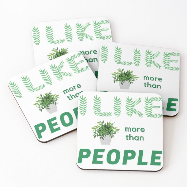 Item preview, I Like Plants More Than People designed and sold by sunnybandana.
