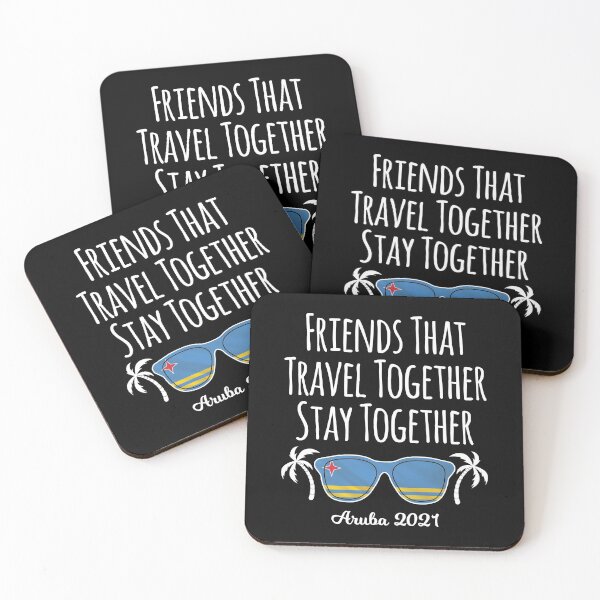 Item preview, Friends That Travel Together Aruba Girls Trip 2021 design designed and sold by jakehughes2015.