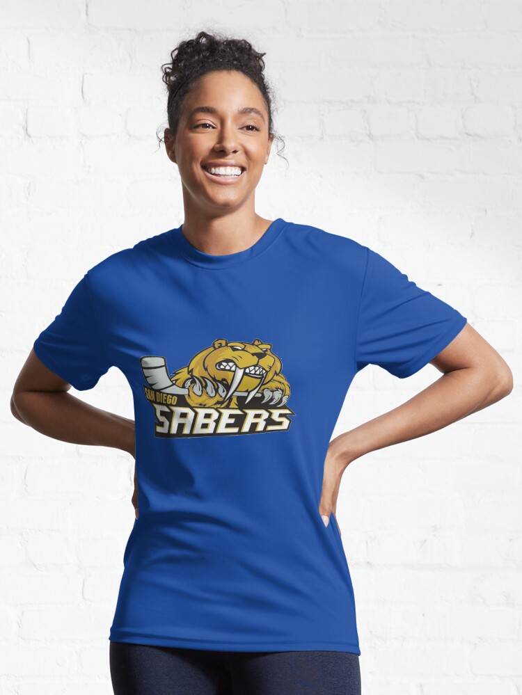 San Diego Sabers Active T-Shirt for Sale by ArtCabinet