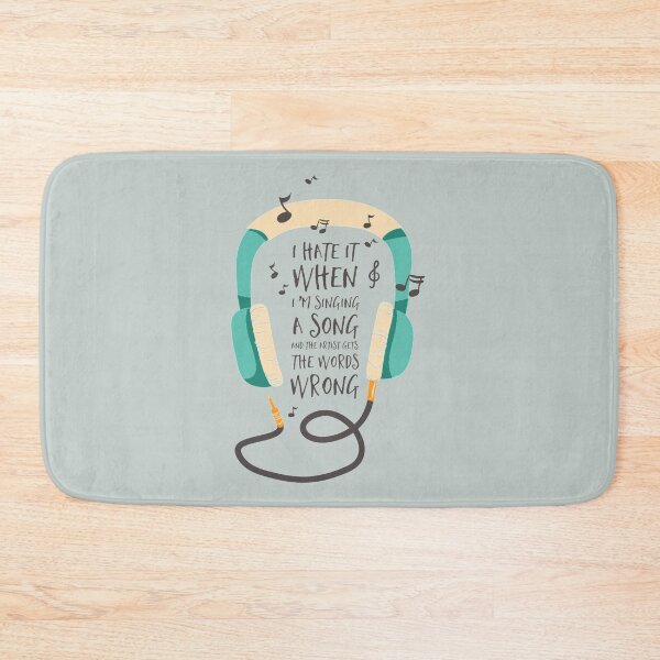 Item preview, I hate it when I'm singing a song - Awesome joke lover Gift designed and sold by Teenation9.