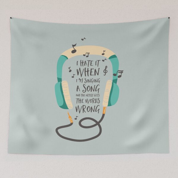 Item preview, I hate it when I'm singing a song - Awesome joke lover Gift designed and sold by Teenation9.