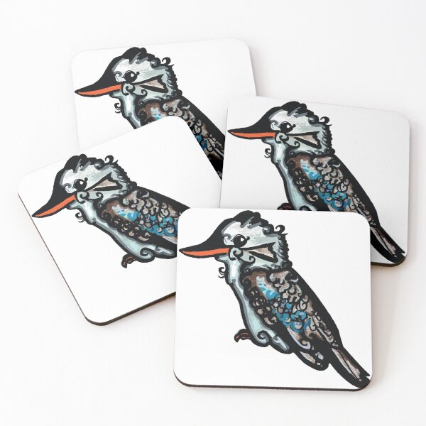 Item preview, Australian Native Bird - Kookaburra designed and sold by Annalee Beer.
