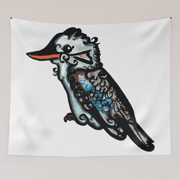 Item preview, Australian Native Bird - Kookaburra designed and sold by Annalee Beer.