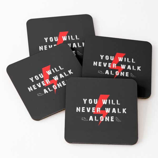 Item preview, YOU WILL NEVER WALK ALONE, POLAND, POLISH WOMEN PROTEST, STRAJK KOBIET, red lightning designed and sold by NiceSign.