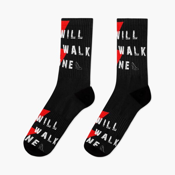 Item preview, YOU WILL NEVER WALK ALONE, POLAND, POLISH WOMEN PROTEST, STRAJK KOBIET, red lightning designed and sold by NiceSign.