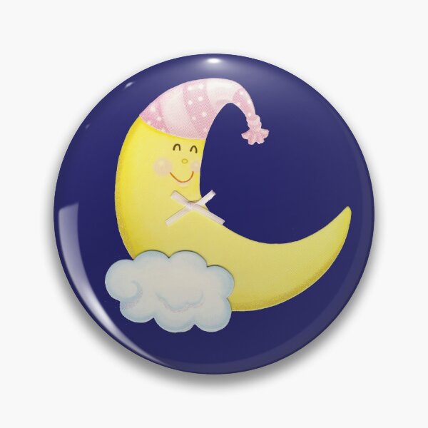 Item preview, Half Moon with Sleeping Hat designed and sold by MyArt23.