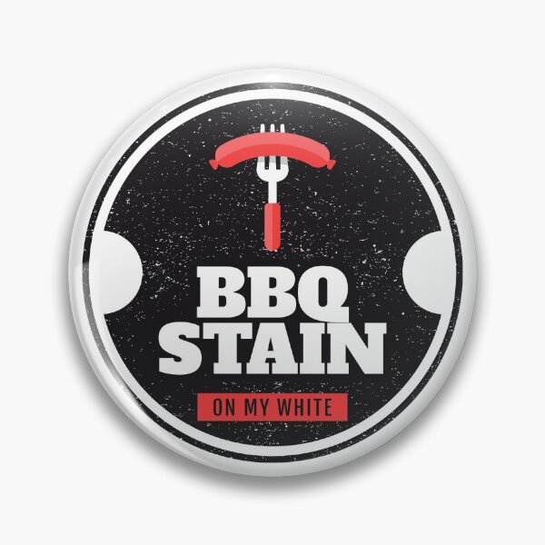 Item preview, Bbq stain on my white designed and sold by The Parallel X.
