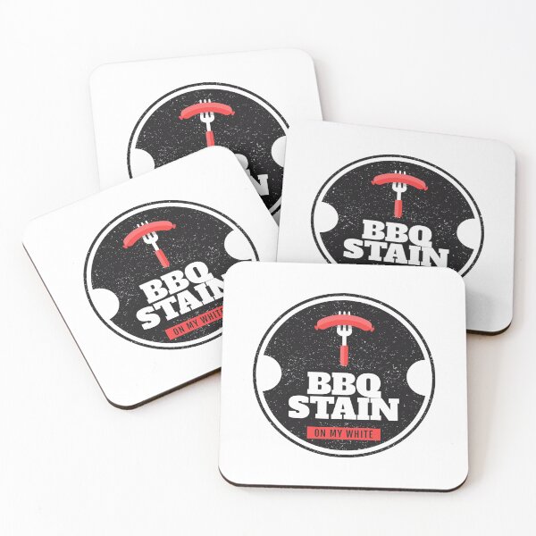 Item preview, Bbq stain on my white designed and sold by The Parallel X.