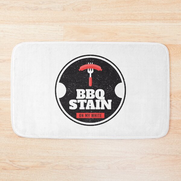 Item preview, Bbq stain on my white designed and sold by The Parallel X.