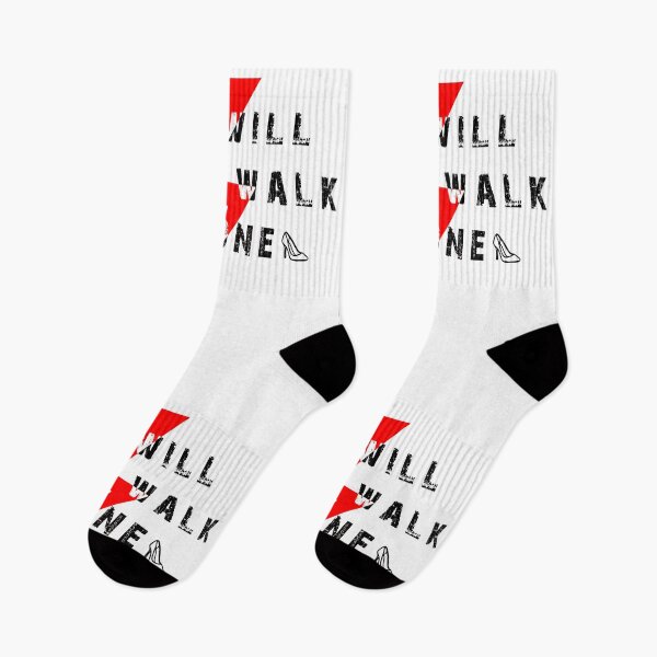 Item preview, YOU WILL NEVER WALK ALONE, POLAND, POLISH WOMEN PROTEST, STRAJK KOBIET, red lightning designed and sold by NiceSign.