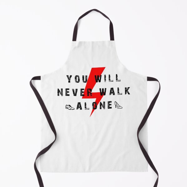 Item preview, YOU WILL NEVER WALK ALONE, POLAND, POLISH WOMEN PROTEST, STRAJK KOBIET, red lightning designed and sold by NiceSign.