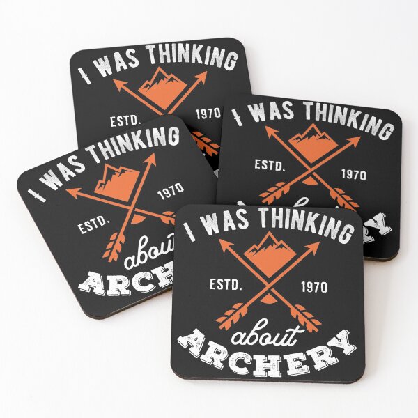 Item preview, I Was Thinking About Archery designed and sold by Medmac's Designs.