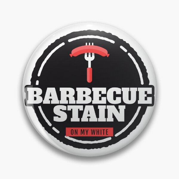 Item preview, Bbq stain on my white designed and sold by The Parallel X.