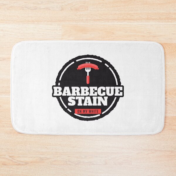Item preview, Bbq stain on my white designed and sold by The Parallel X.
